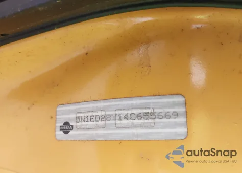 2004 Nissan Xterra Xe z USA, uszkodzony, nr VIN 5N1ED28Y14C655669